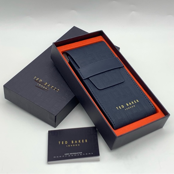 TED BAKER LONDON Katyaa Reversible Leather Strap Watch, 34mm in Black/Tortoise - Picture 10 of 15